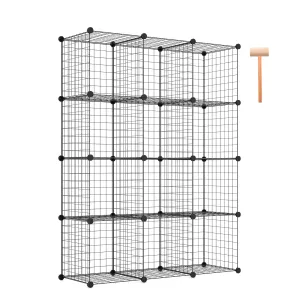 12 Wire Cube Storage Unit