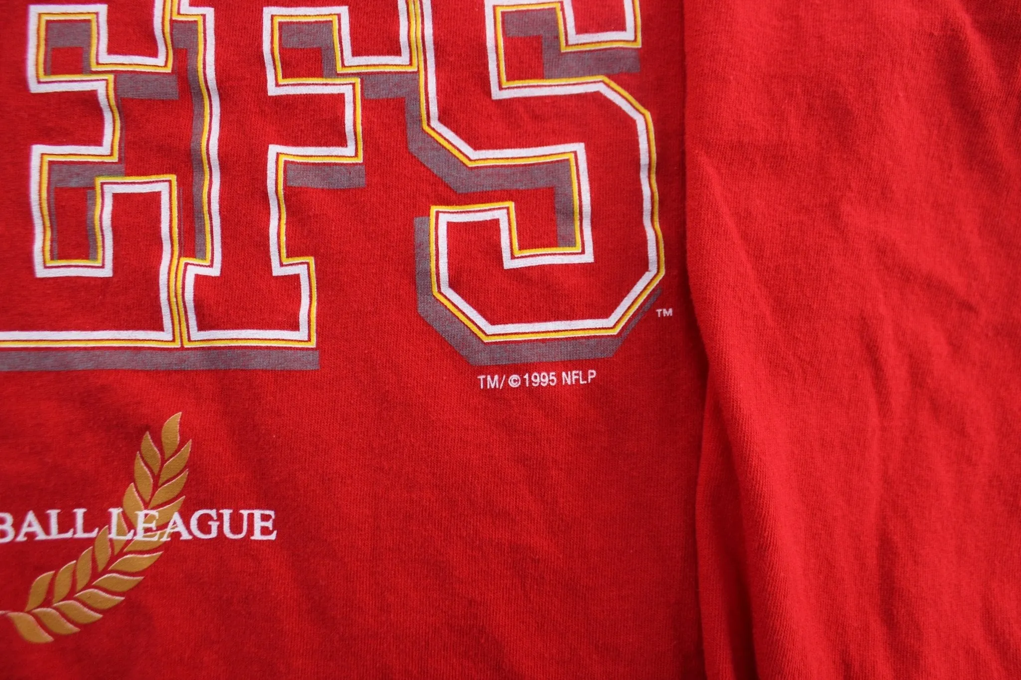 1995 Kansas City Chiefs Turtleneck LS T-Shirt