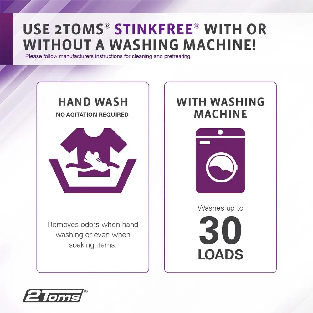 2Toms® StinkFree® Sports Detergent 30 oz