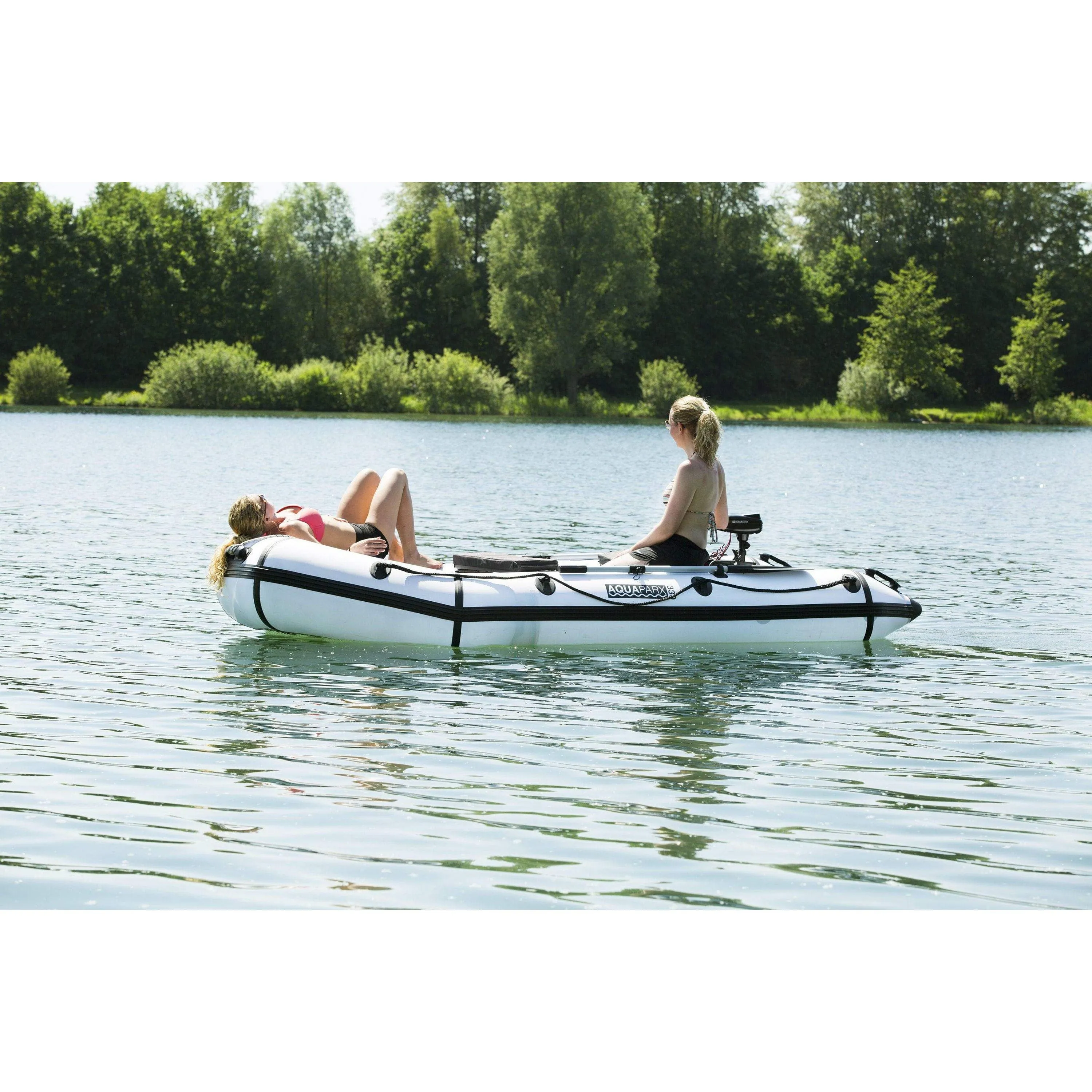 4152301    ~ AQUAPARX RIB 2.3M BOAT WHITE