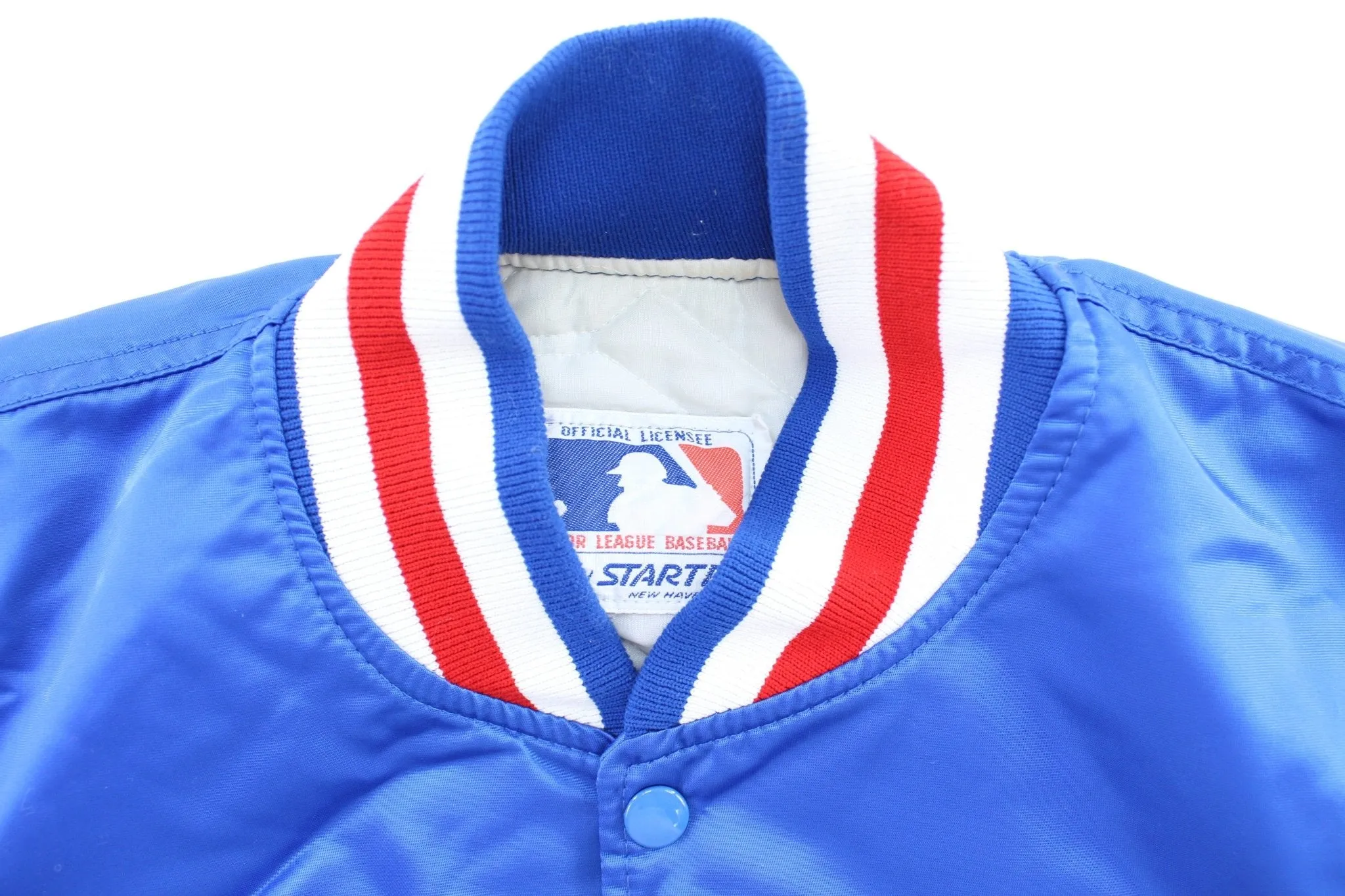 90's Chicago Cubs Embroidered Starter Jacket