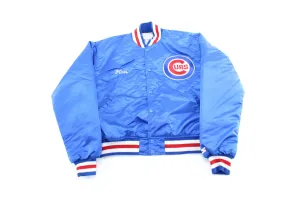 90's Chicago Cubs Embroidered Starter Jacket