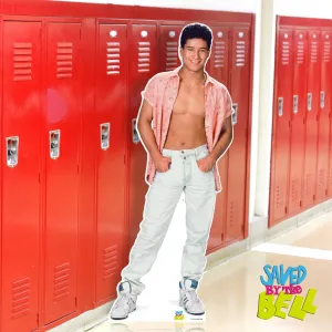 AC Slater Cardboard Cutout | Saved by the Bell