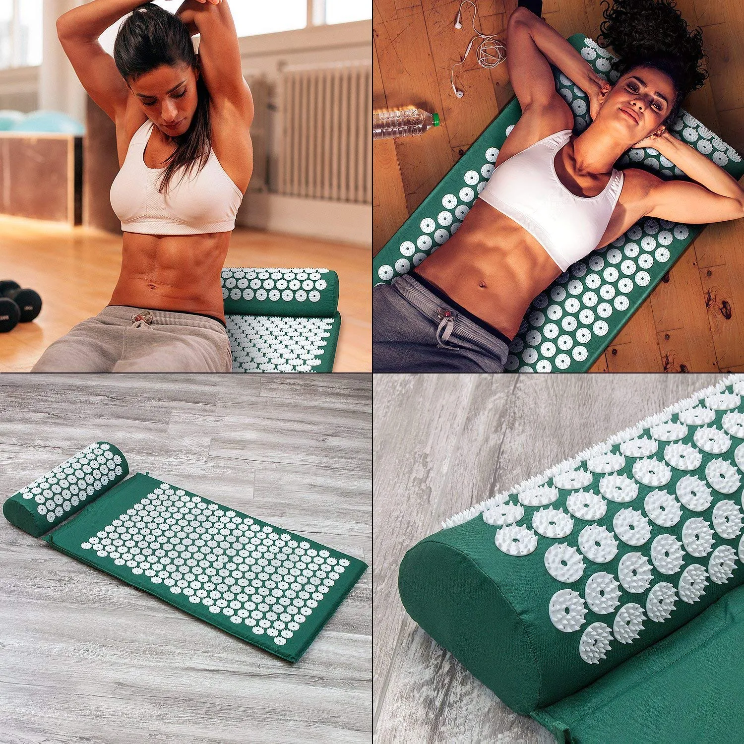 Acupressure Yoga Mat   Pillow