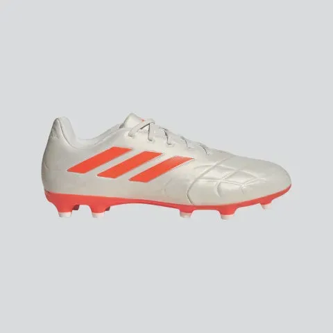 adidas COPA Pure .3 FG Boots- White/Orange