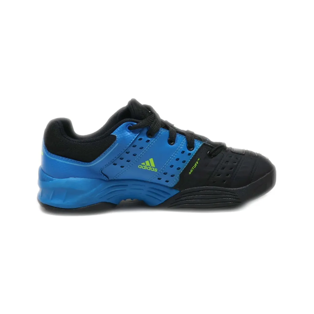 Adidas Court Stabil Sport Shoes Leather Blue Colour For Kids