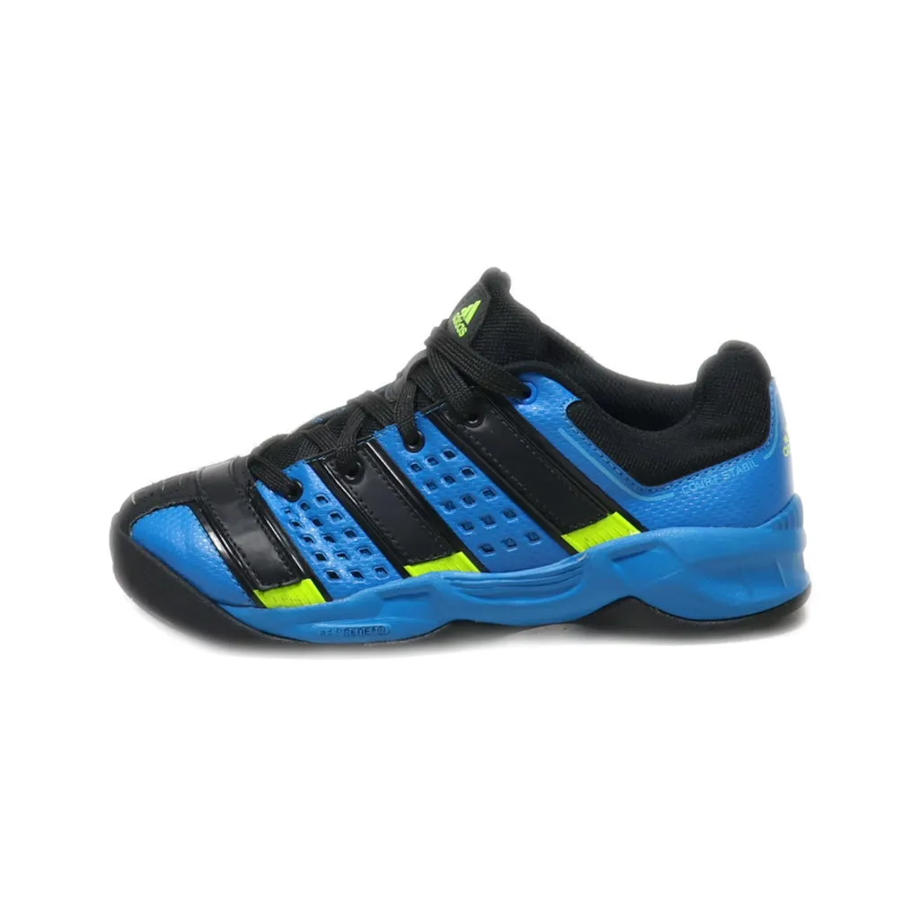 Adidas Court Stabil Sport Shoes Leather Blue Colour For Kids