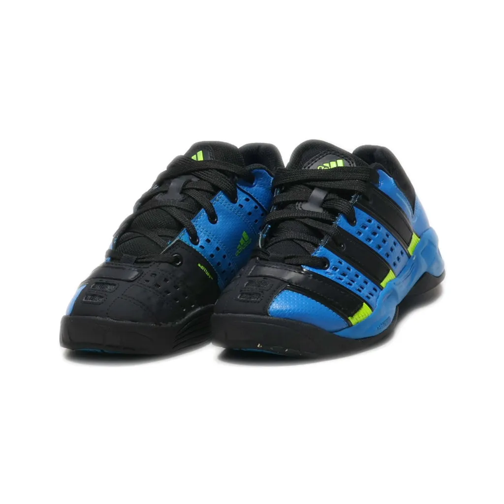 Adidas Court Stabil Sport Shoes Leather Blue Colour For Kids