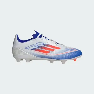 adidas F50 League Boots FG- White/Red/Blue