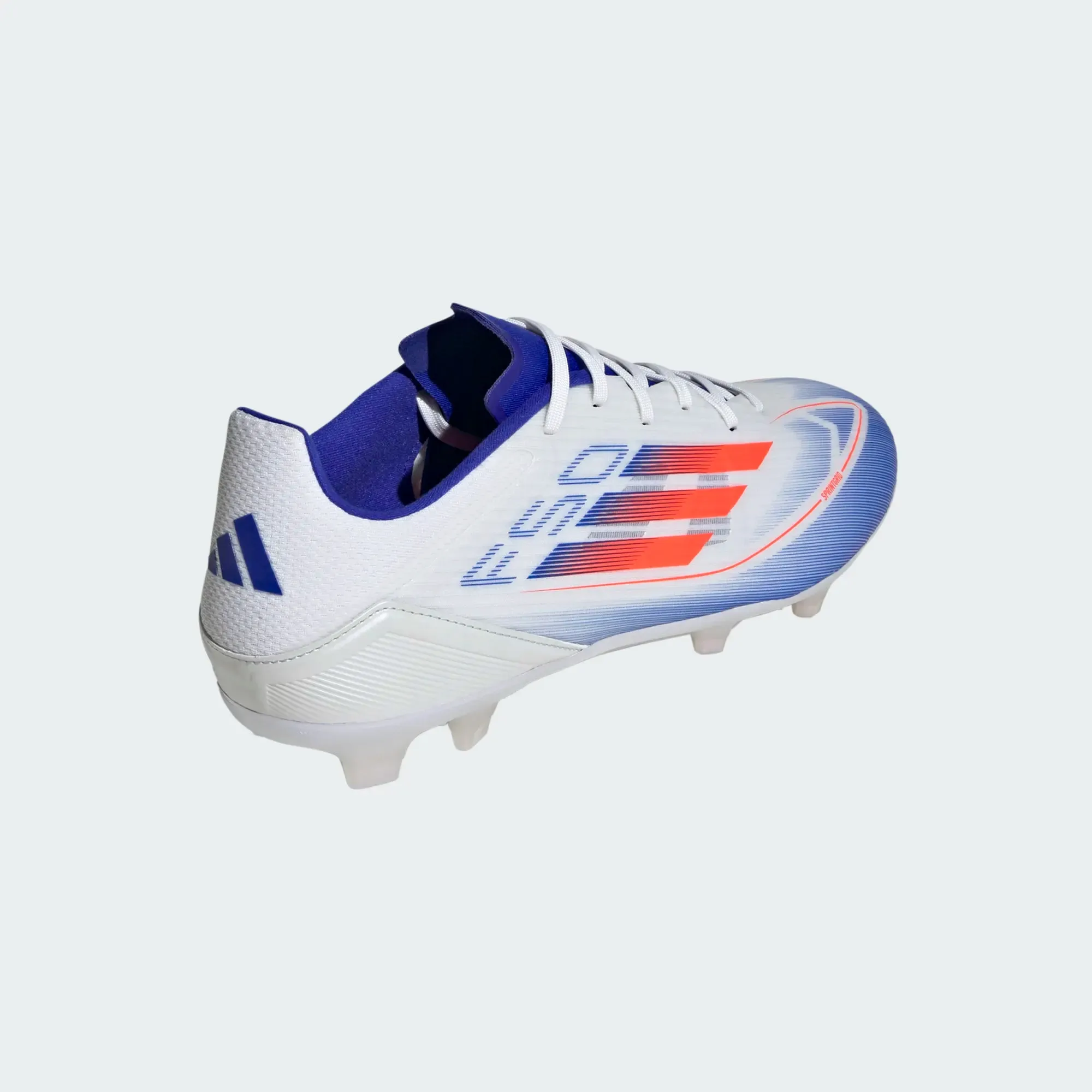 adidas F50 League Boots FG- White/Red/Blue