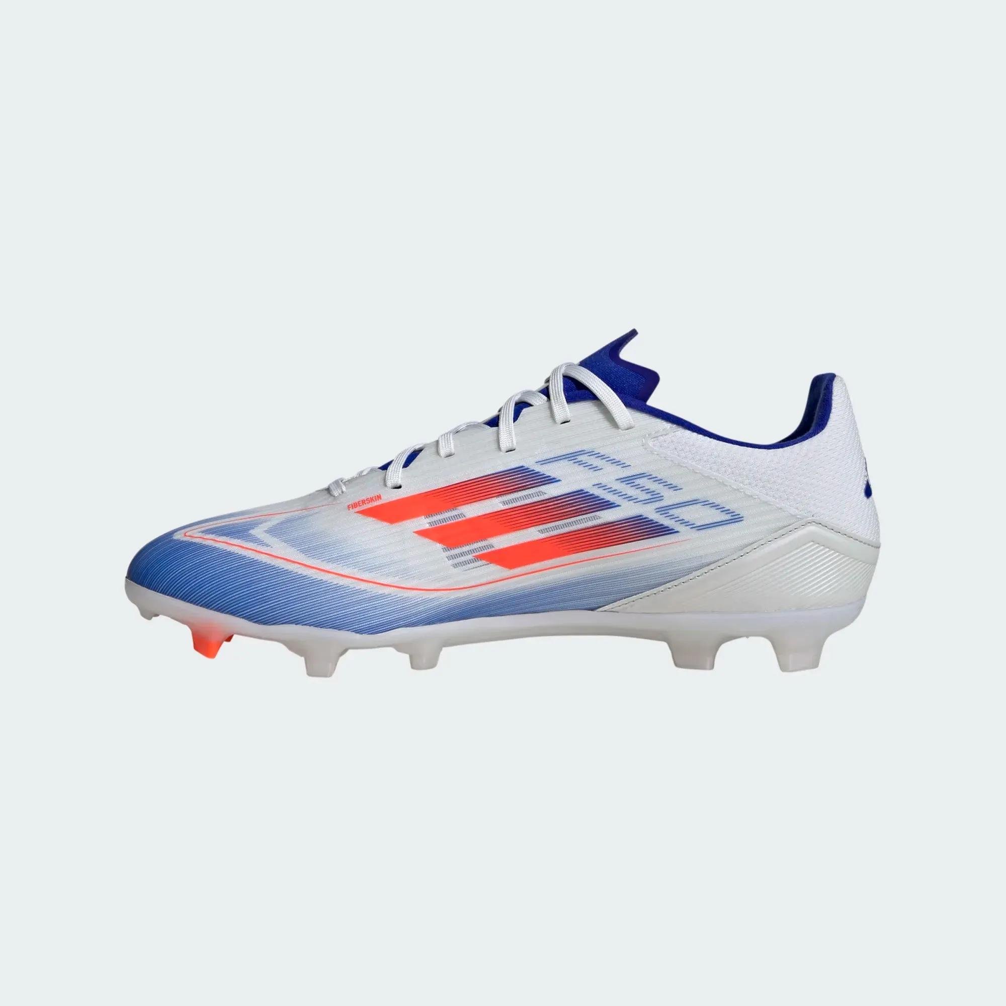 adidas F50 League Boots FG- White/Red/Blue