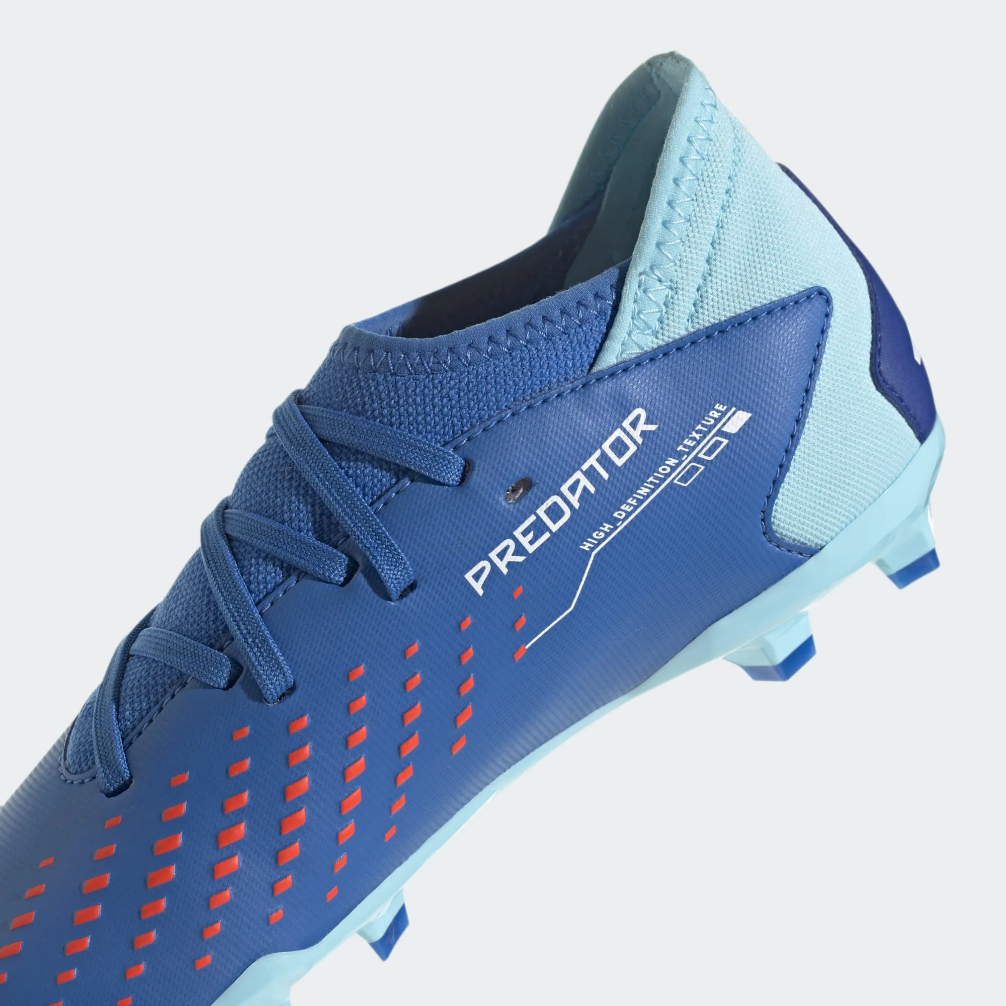 adidas Predator Accuracy .3 FG Boots- Blue/White/Sky- JUNIOR