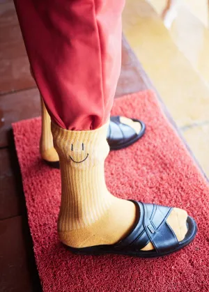 Afends Unisex Tribal Smile - Socks One Pack - Beeswax