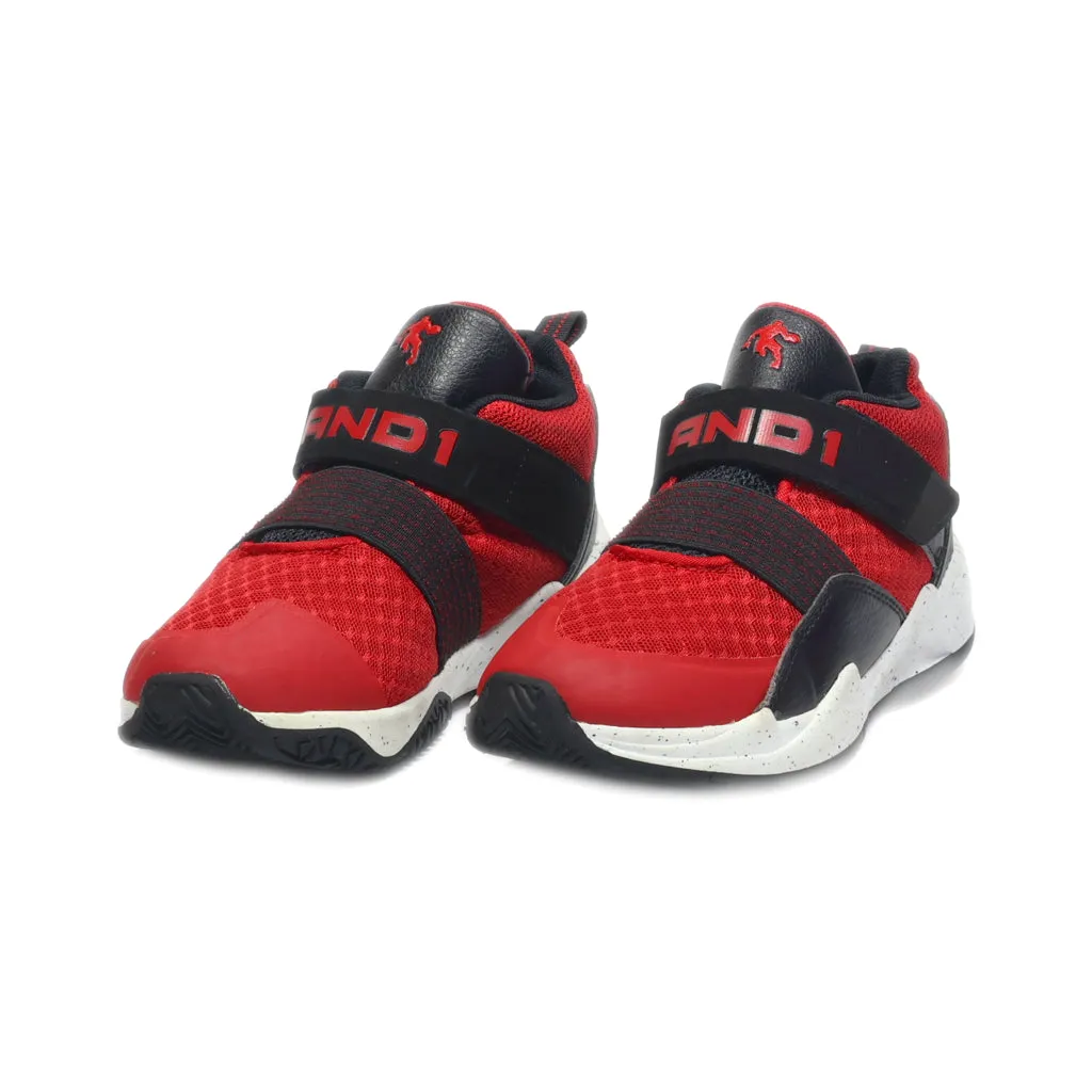 And1 Sport Shoes Fabric Red Colour For Kids