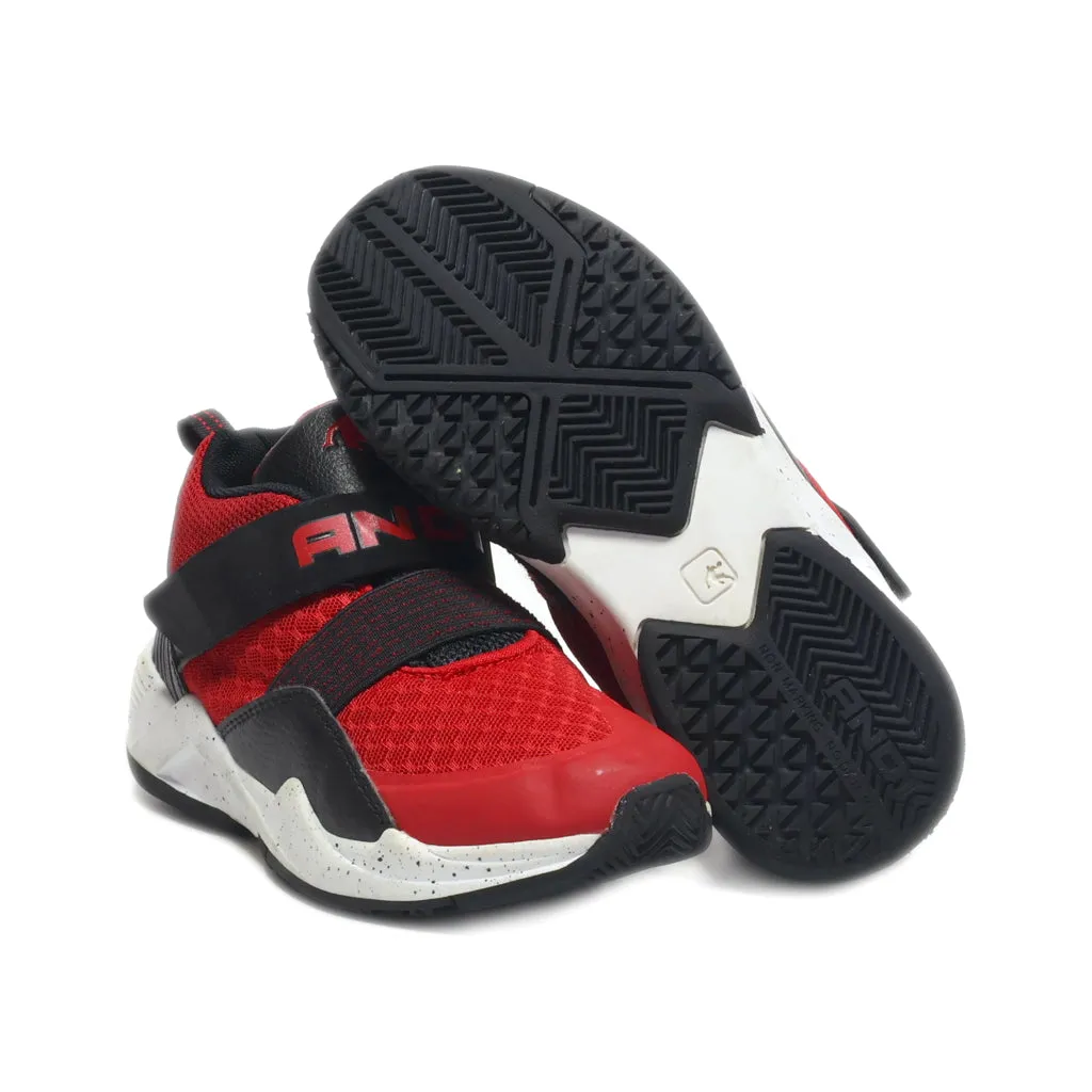 And1 Sport Shoes Fabric Red Colour For Kids