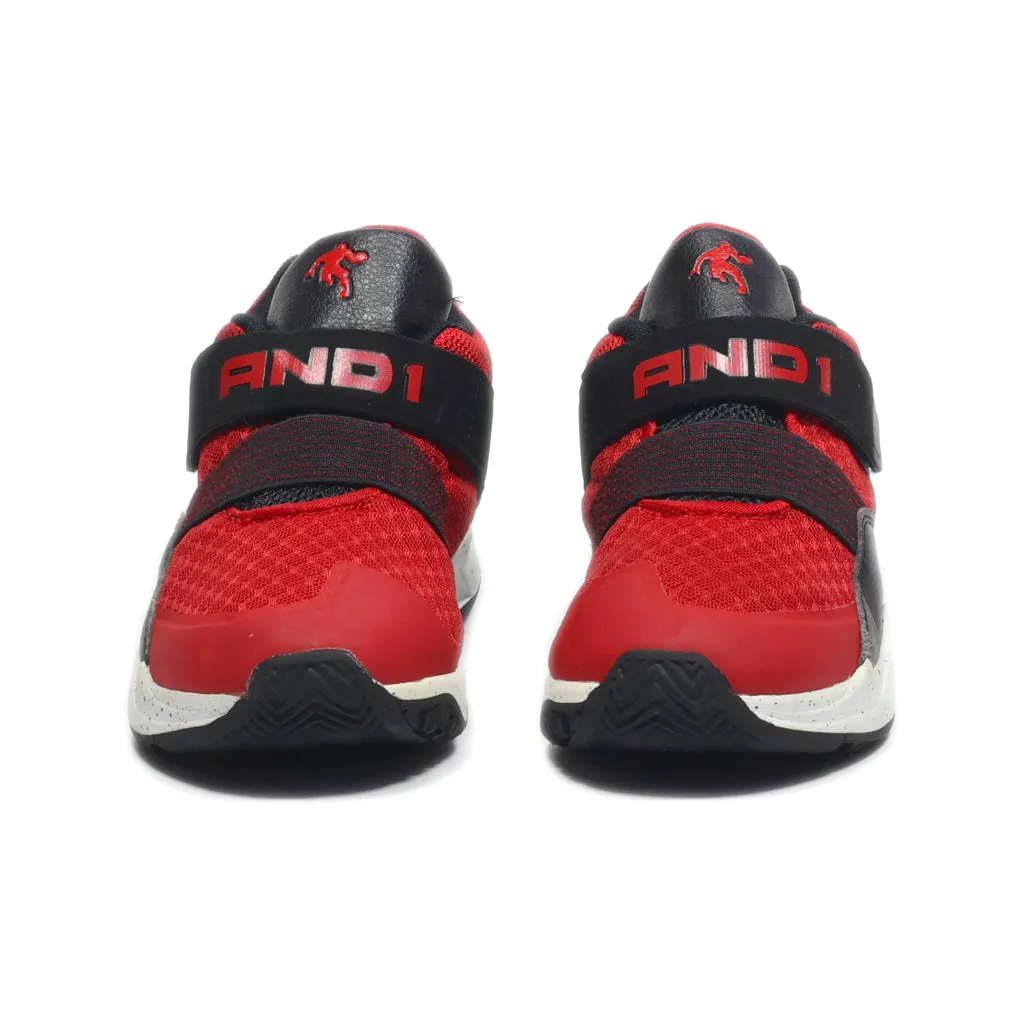 And1 Sport Shoes Fabric Red Colour For Kids