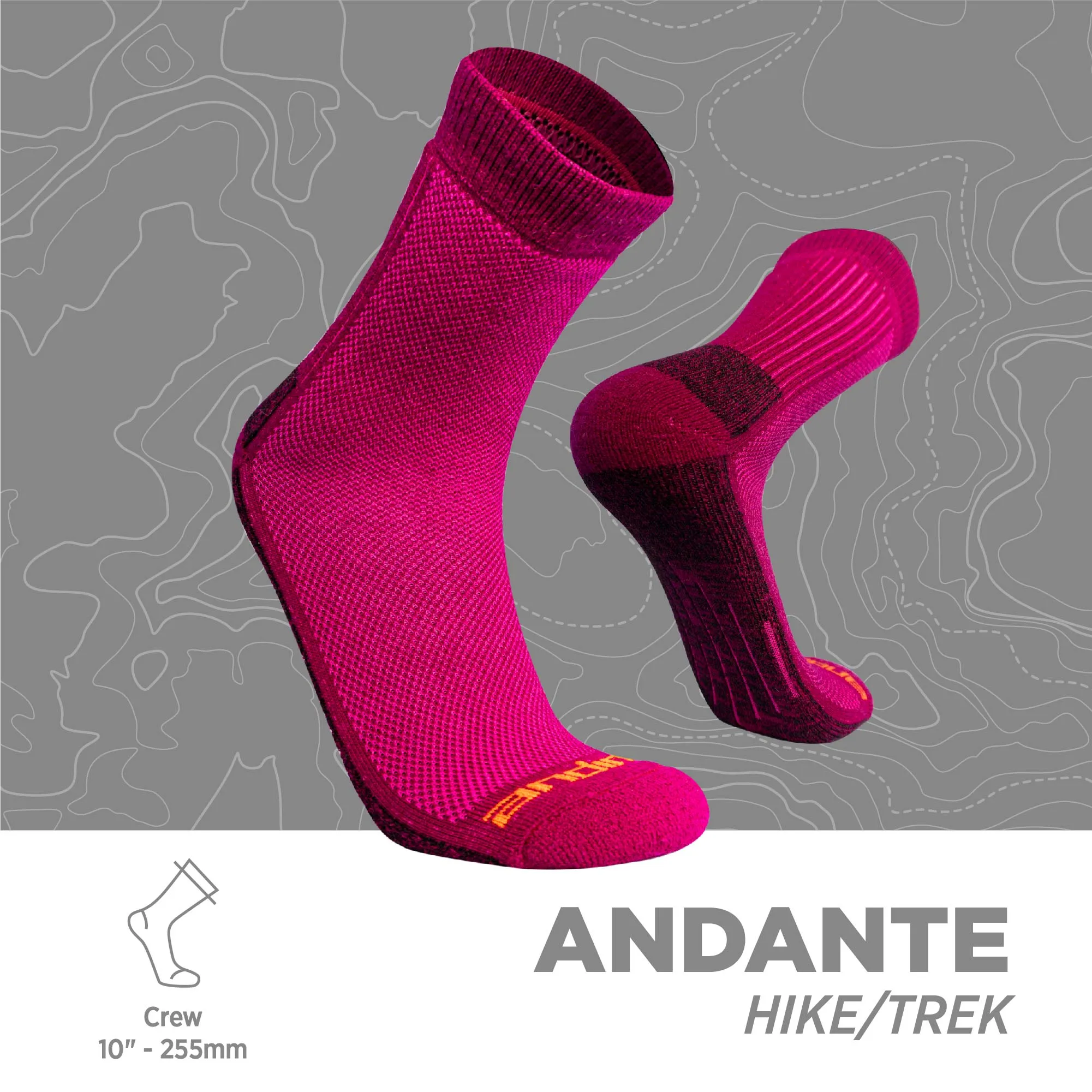 Andante | Alpaca Hike & Trek Socks