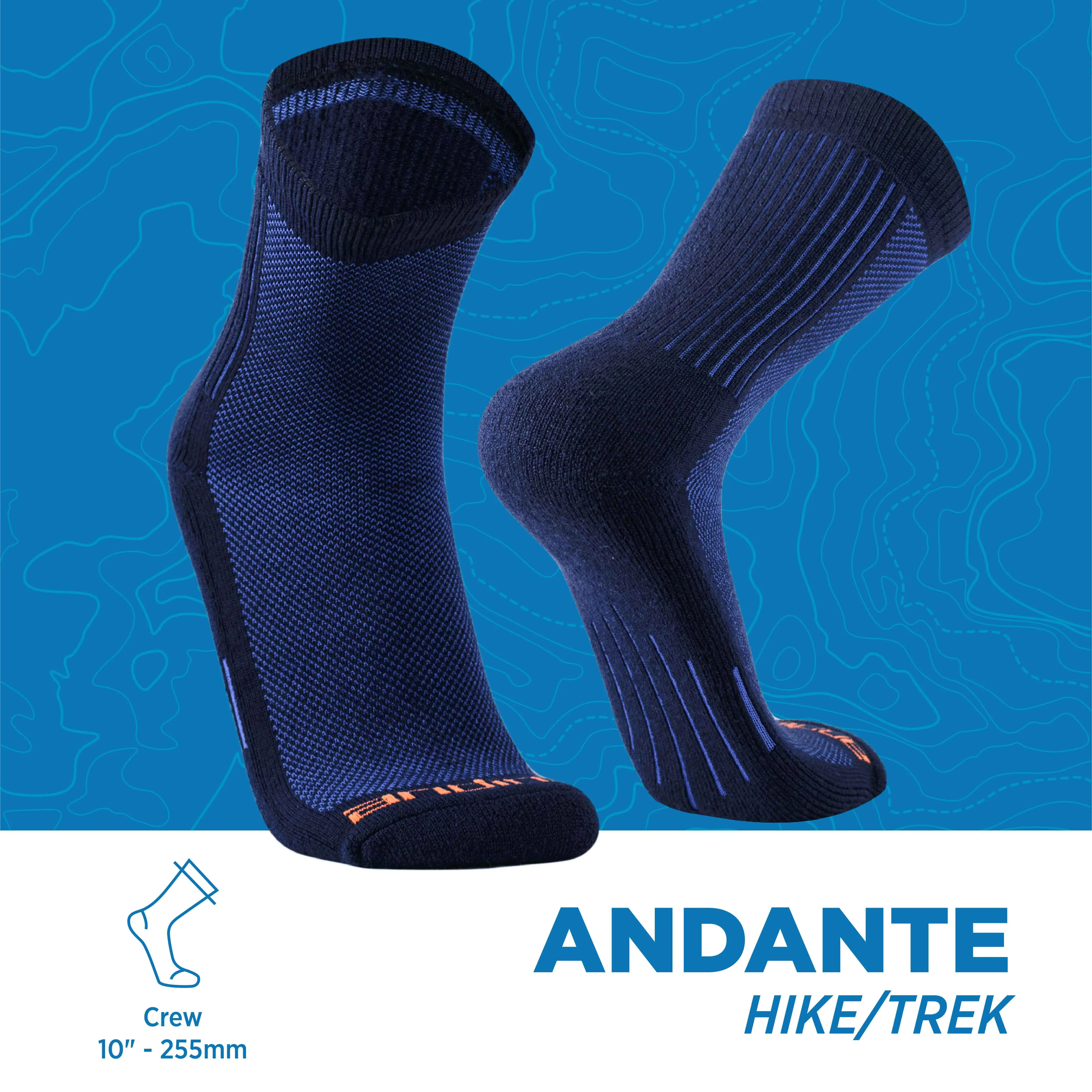 Andante | Alpaca Hike & Trek Socks