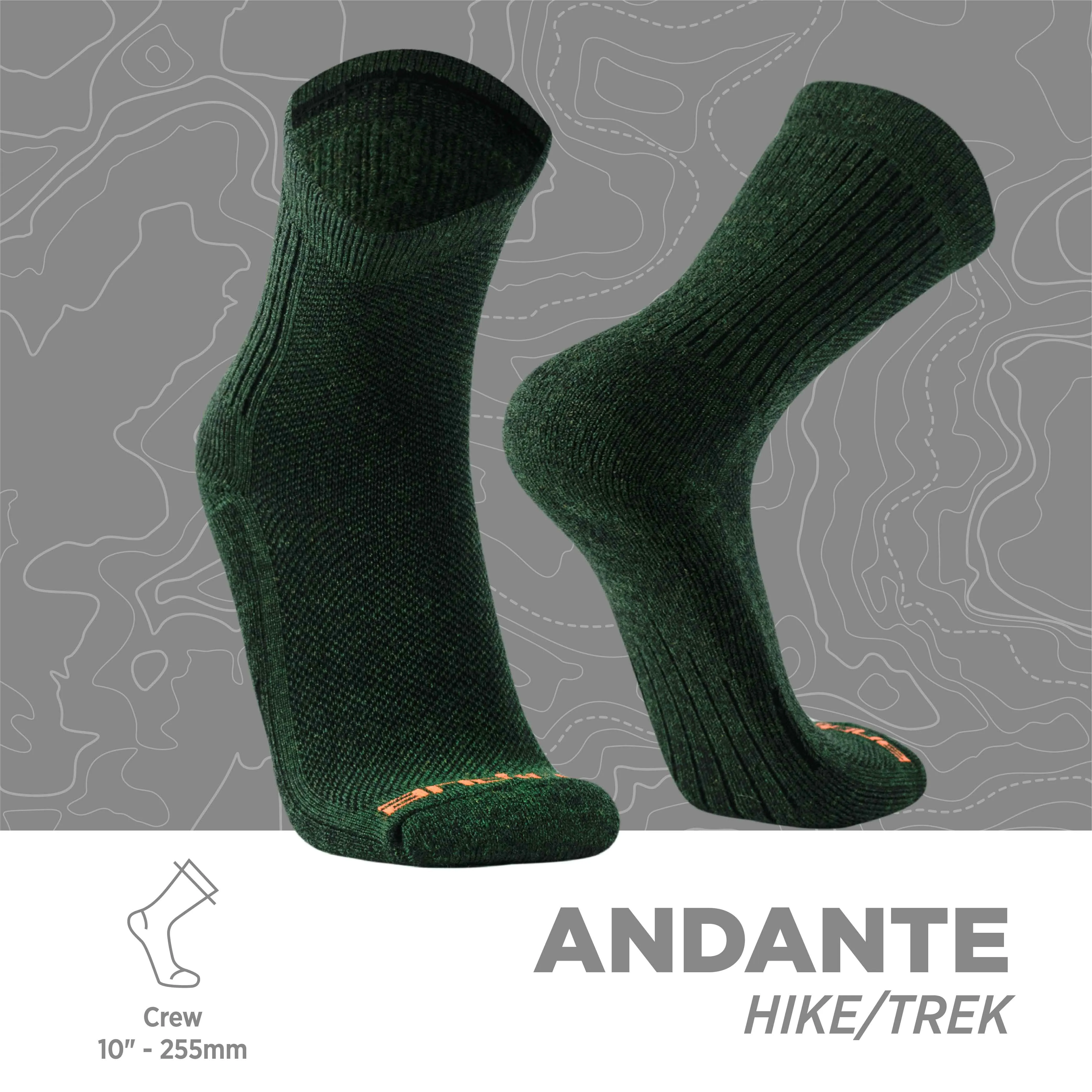 Andante | Alpaca Hike & Trek Socks