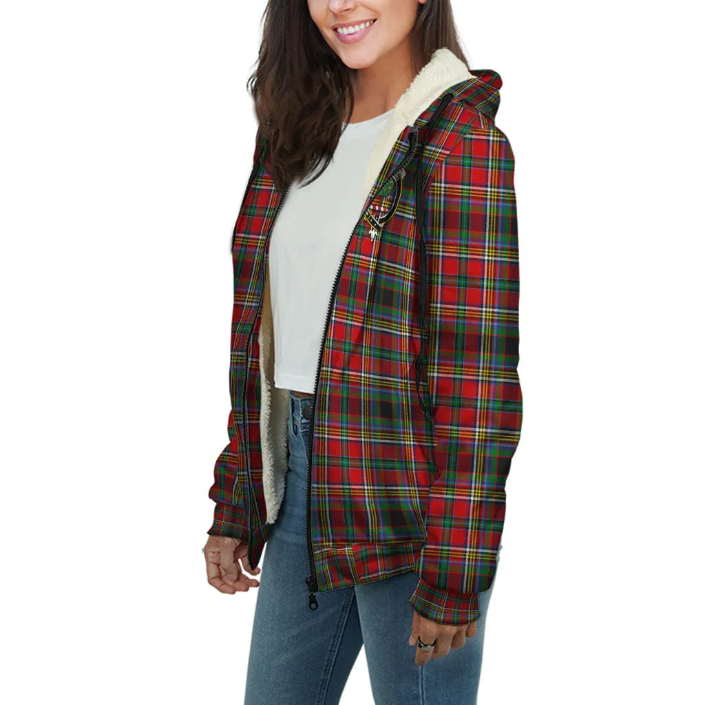 Anderson of Arbrake Tartan Sherpa Hoodie with Family Crest