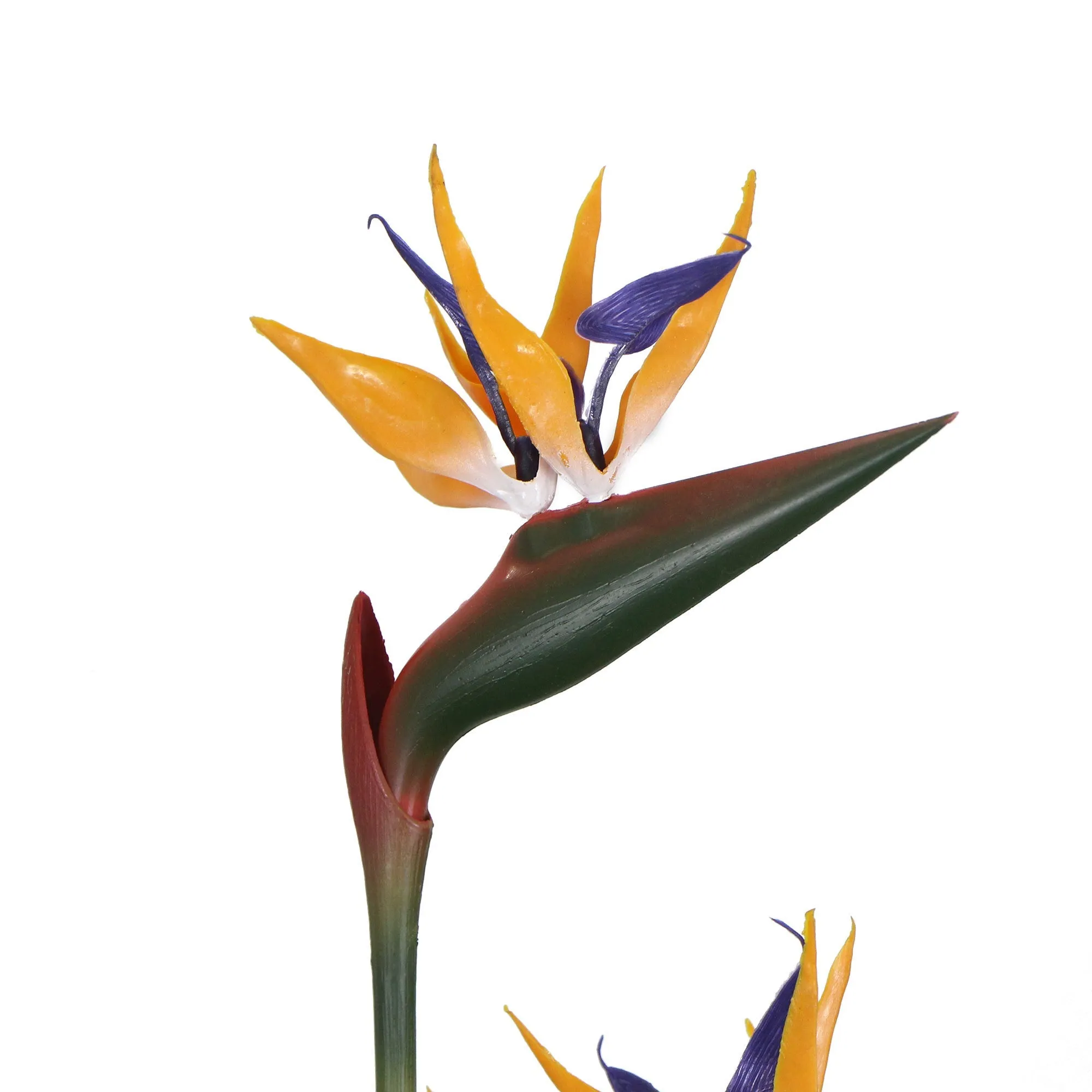 Artificial Potted 150cm Bird Of Paradise Plant-Orange