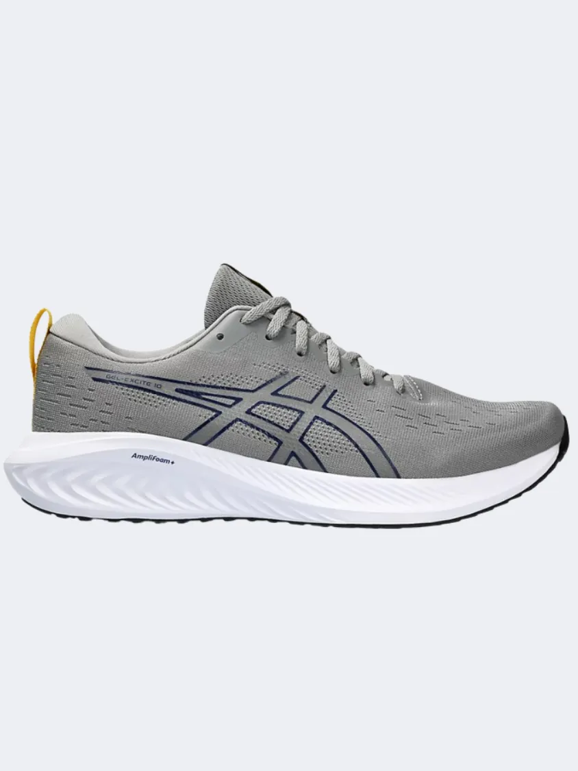 Asics Excite 10 Men Running Shoes Grey/Blue Expanse