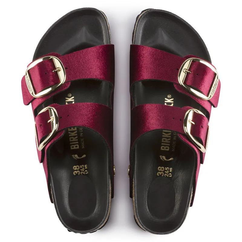 Birkenstock Womens Arizona Big Buckle Velvet Sandal