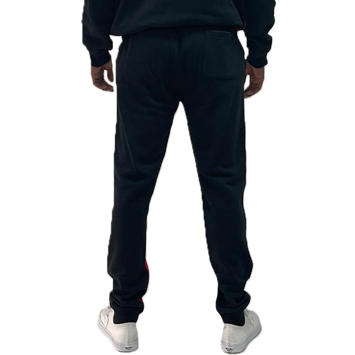 Black Color Block Sweats