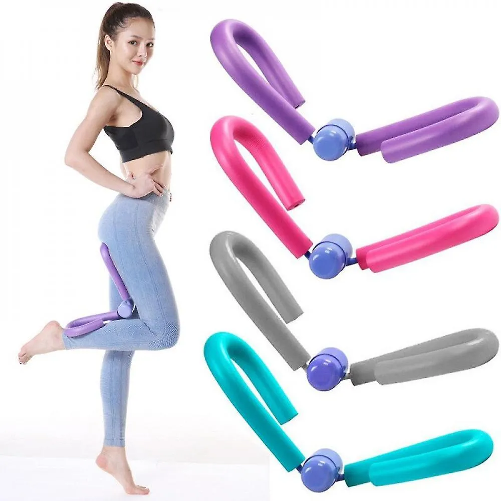 Blue Pvc Leg Thigh Exercisers Gym Sports Thigh Master Leg Muscle Arm Chest Waist Exerciser Workout Machine Gym Home Fitness Equipment