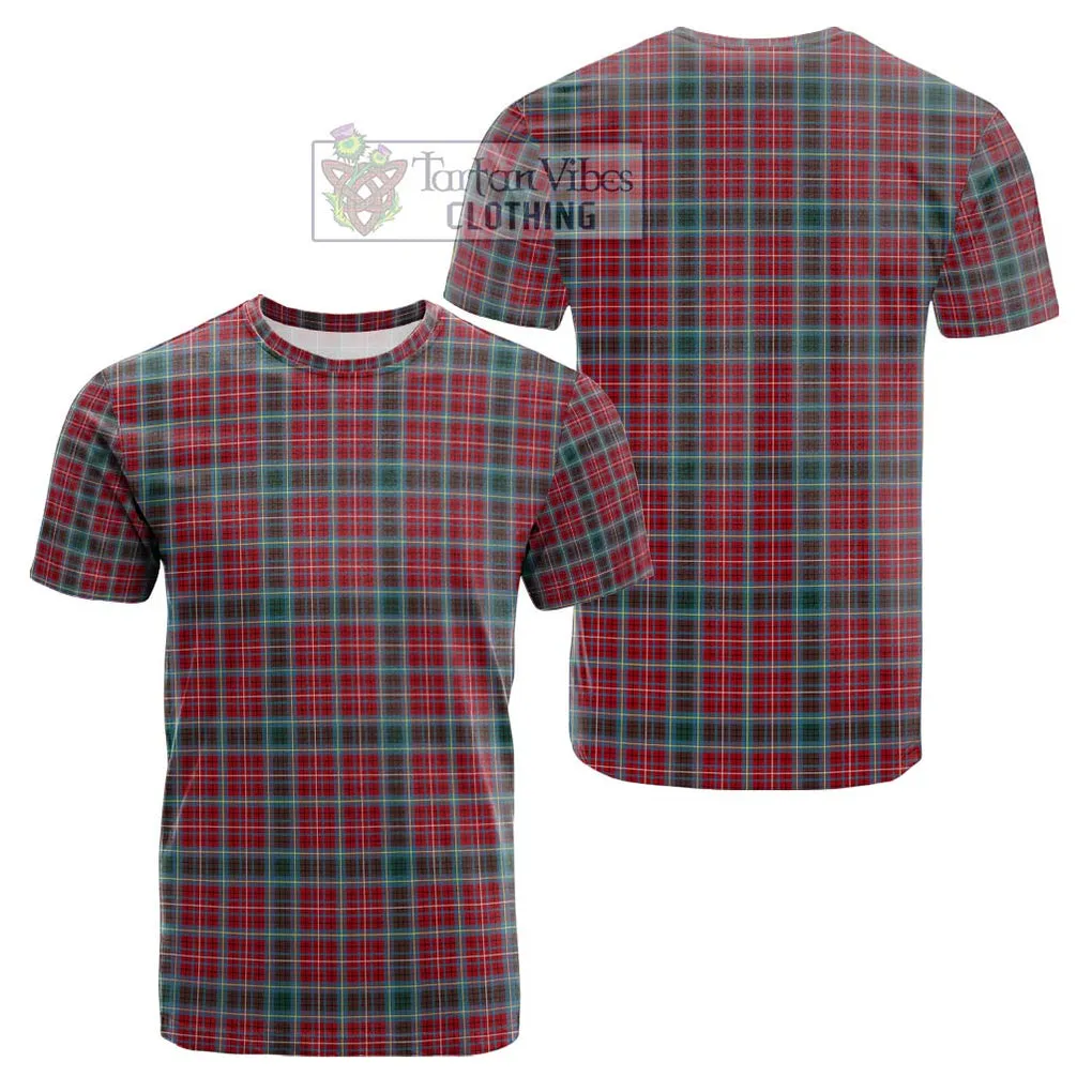 British Columbia Province Canada Tartan Cotton T-Shirt