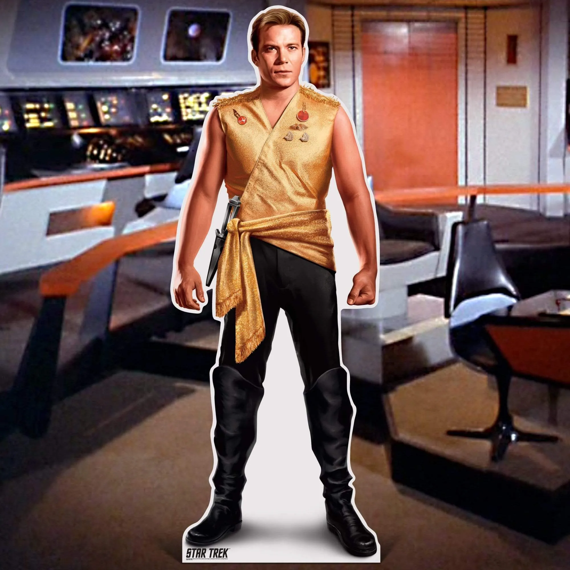 Captain Kirk Mirror Life-Size Cardboard  | Star TrekCutout