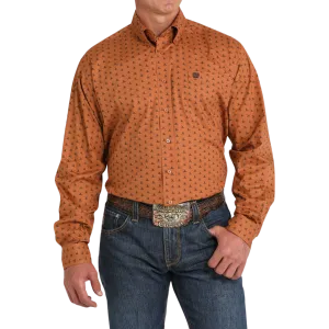 Cinch Men's Gadsden Print Gold Shirt