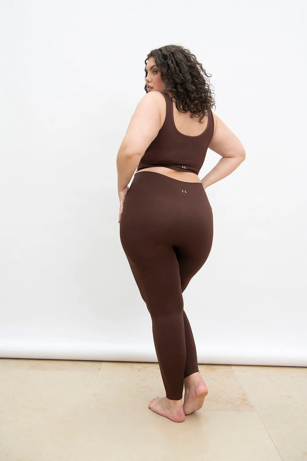 Curve Ultimate Seamless Bralette - Chocolate Brown