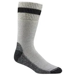 Diabetic Socks, Thermal, Gray & Black, Men's Medium