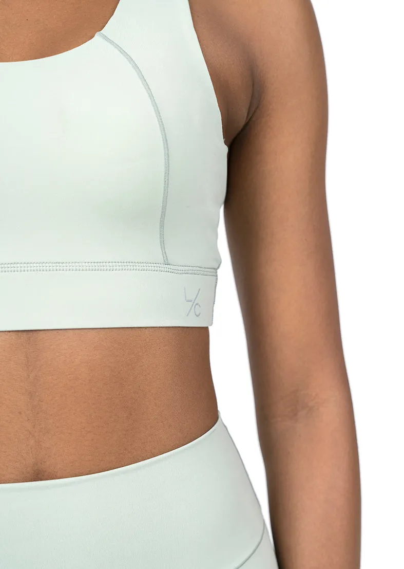 Elevate Life Crossback Bra Sage