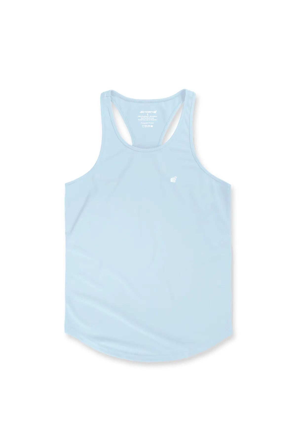 Fast-Dry Bodybuilding Workout Stringer - Light Blue