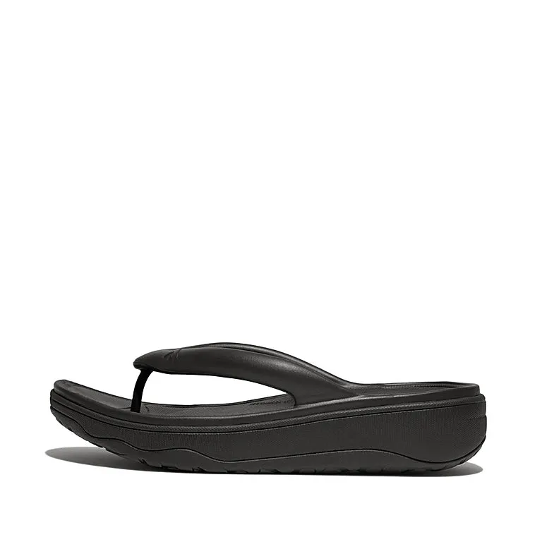 FitFlop Womens Relieff Recovery Toe Post Black