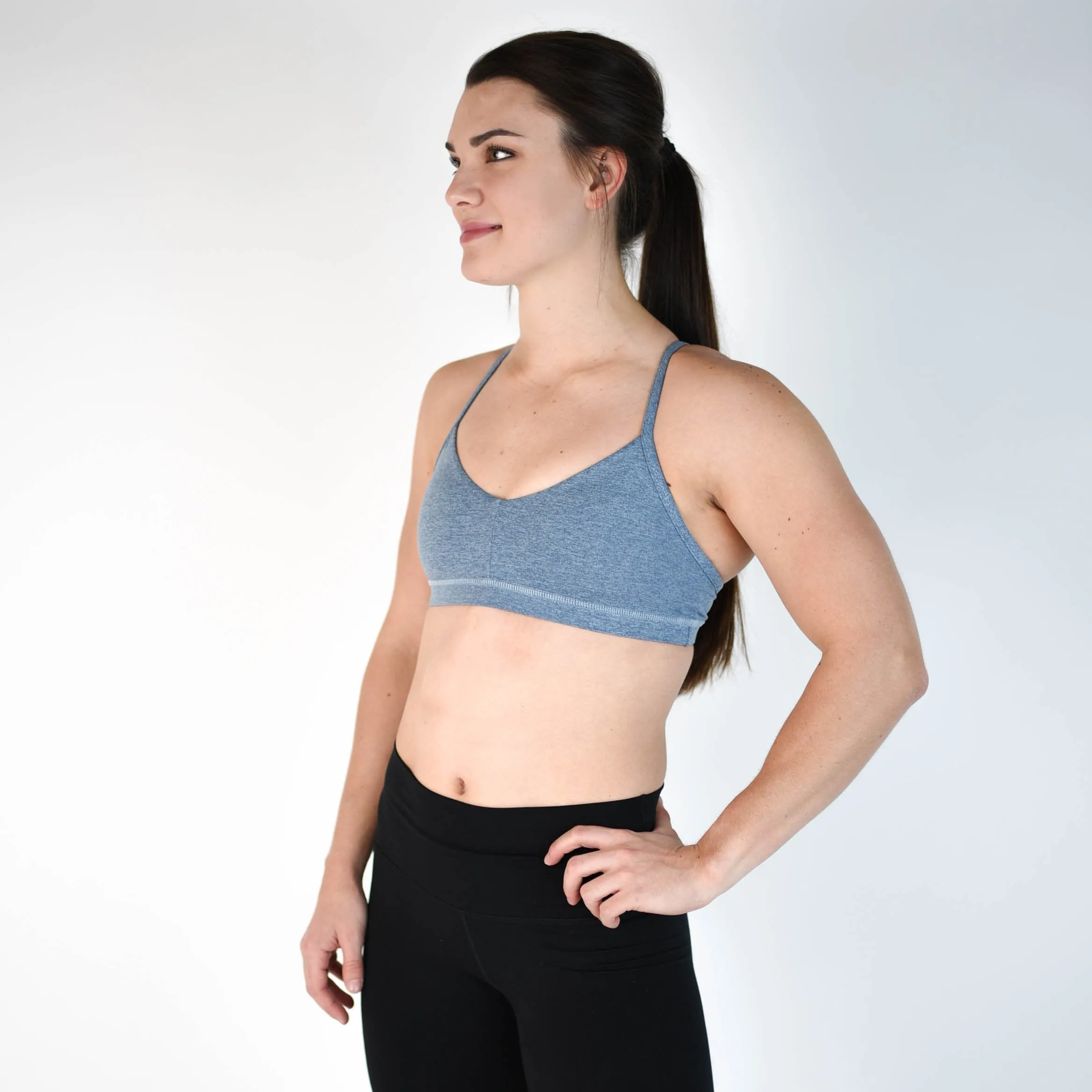 FLEO Reinette Sports Bra - Blue Fog