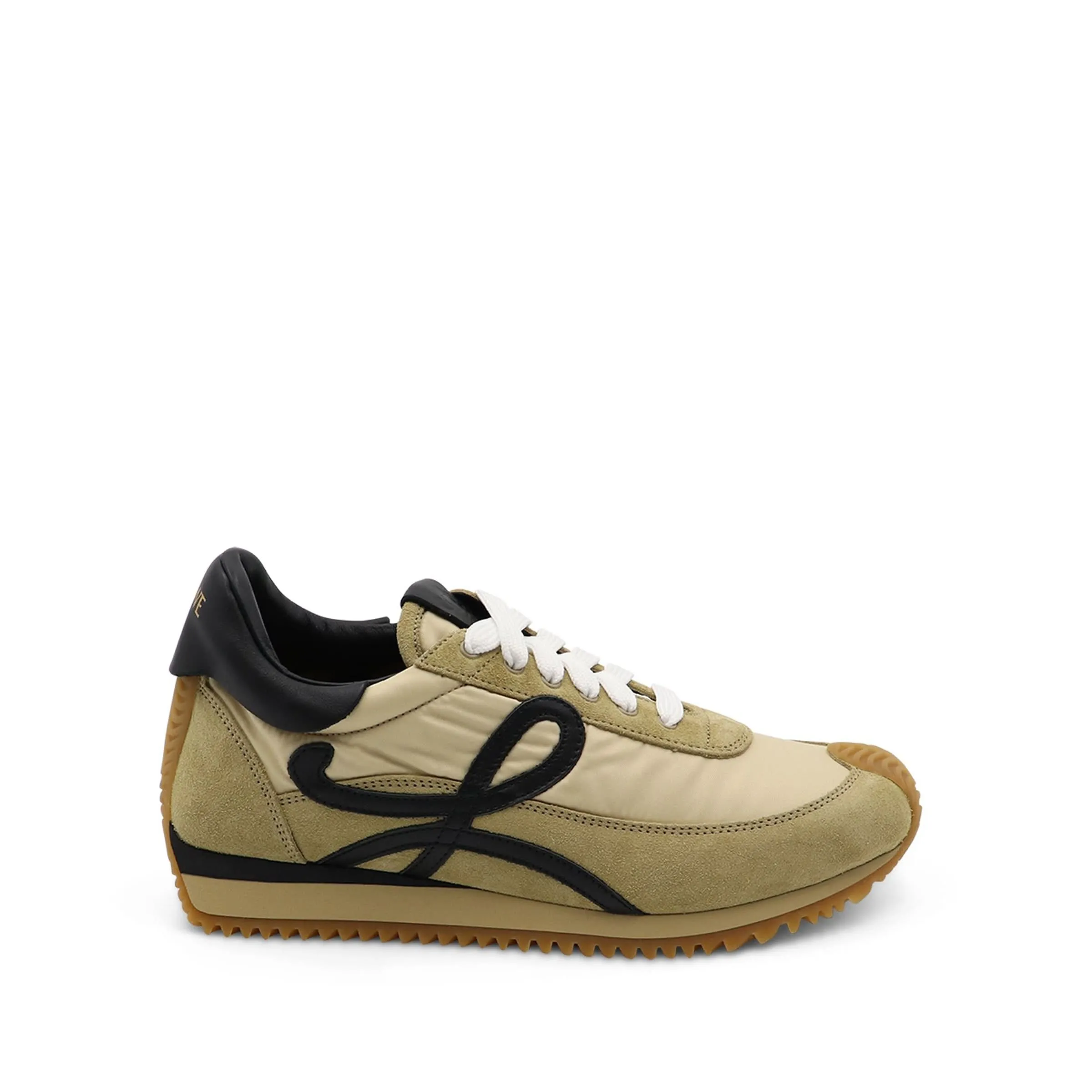 Flow Runner Sneaker in Gold