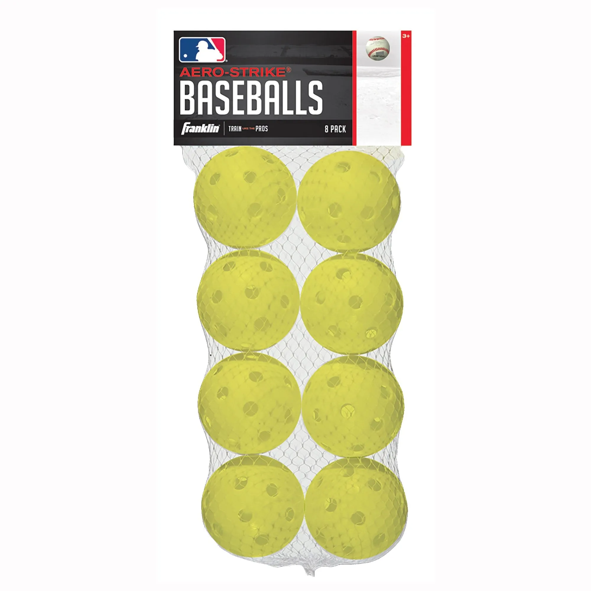 Franklin Sports 19885A Base Ball, 70 mm Dia, Plastic