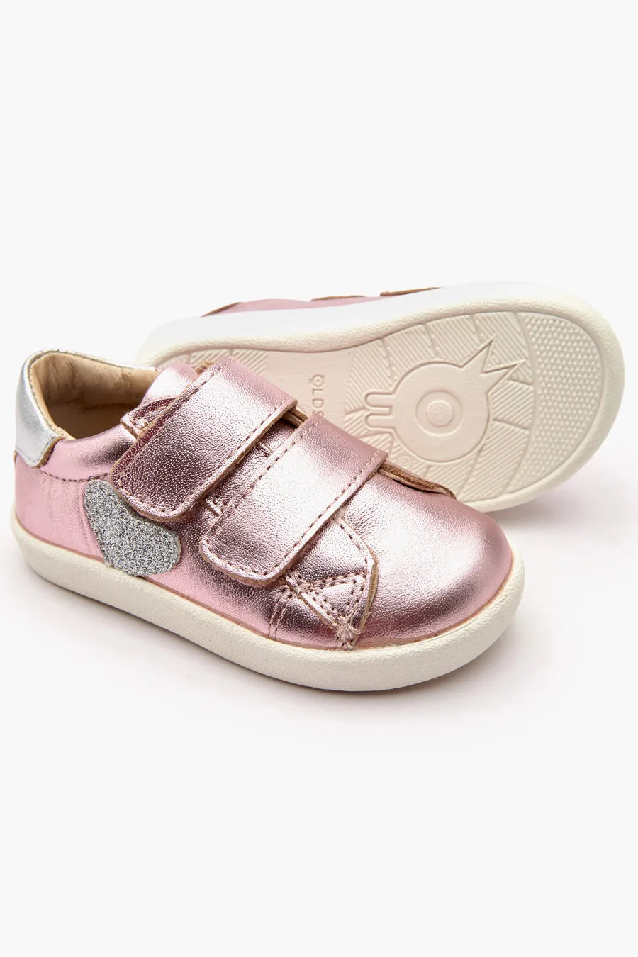 Girls Shoes Old Soles The Drum - Pink Frost