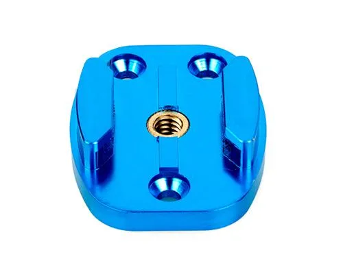 GoPro Snowboard Flat Surface Mount for Hero 1/2/3/3 /4 Camera - Blue