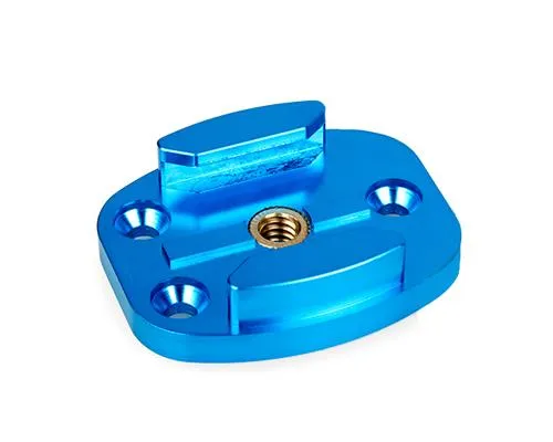 GoPro Snowboard Flat Surface Mount for Hero 1/2/3/3 /4 Camera - Blue