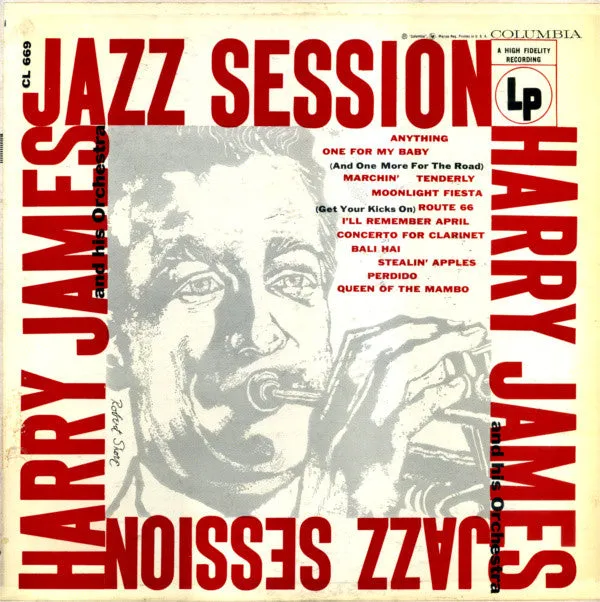 Harry James And His Orchestra - Jazz Session (LP, Album) (VG)