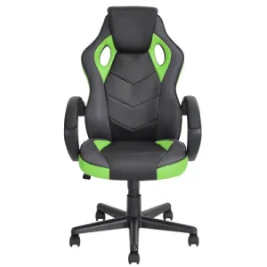 HAWK SERIES/ 4534 GAMING CHAIR (BLACK & GREEN)