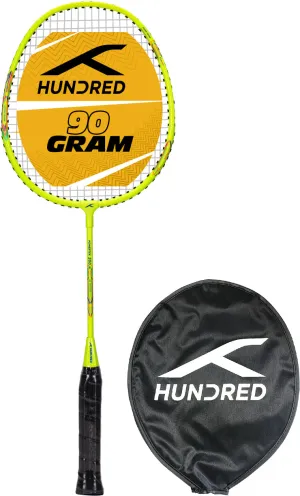 Hundred POWERTEK 200 JR Strung Badminton Racquet (Green)