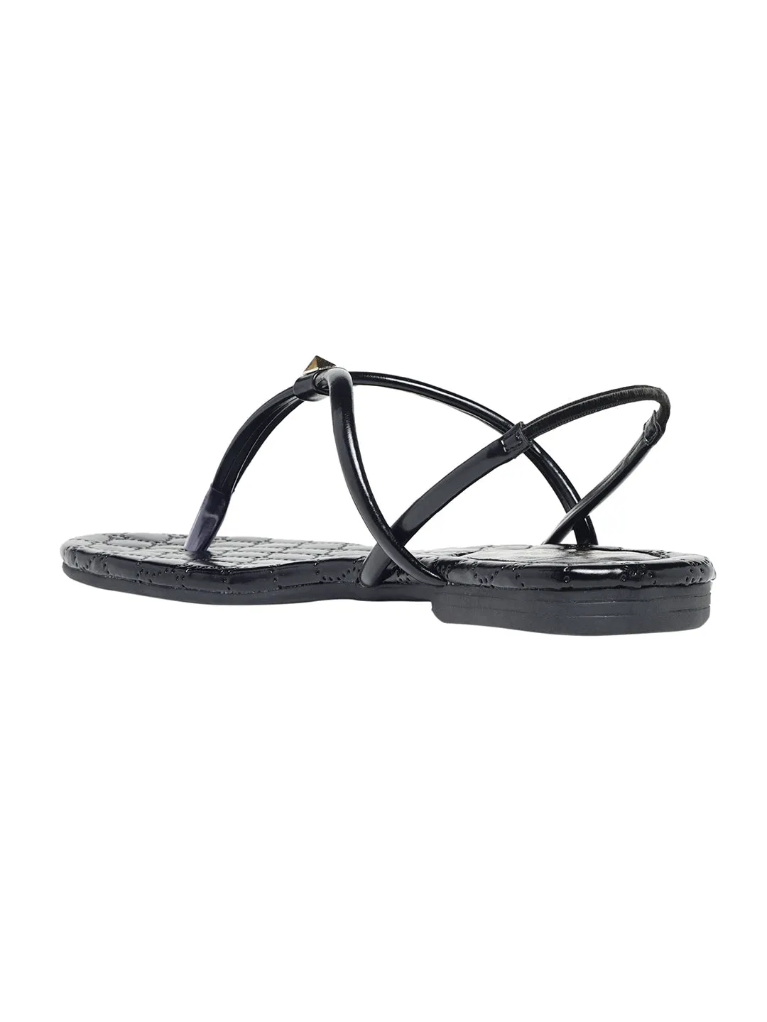 Jarina Black Flats