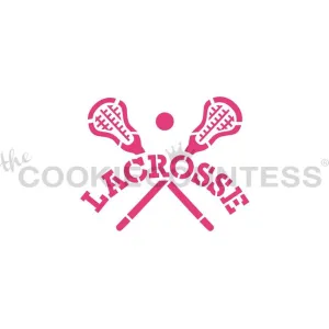 Lacrosse Stencil