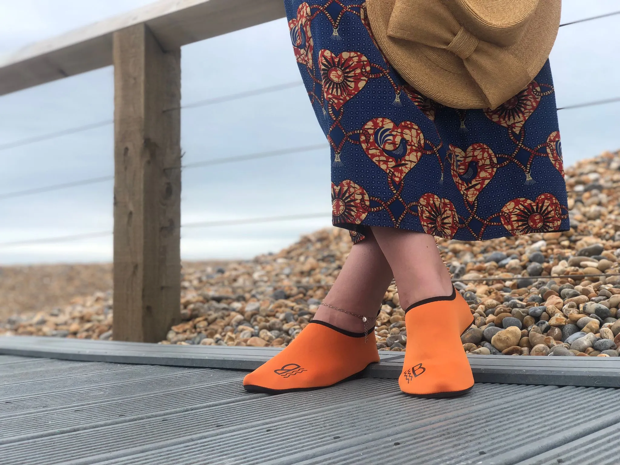 Lifebuoy Orange Water Shoes