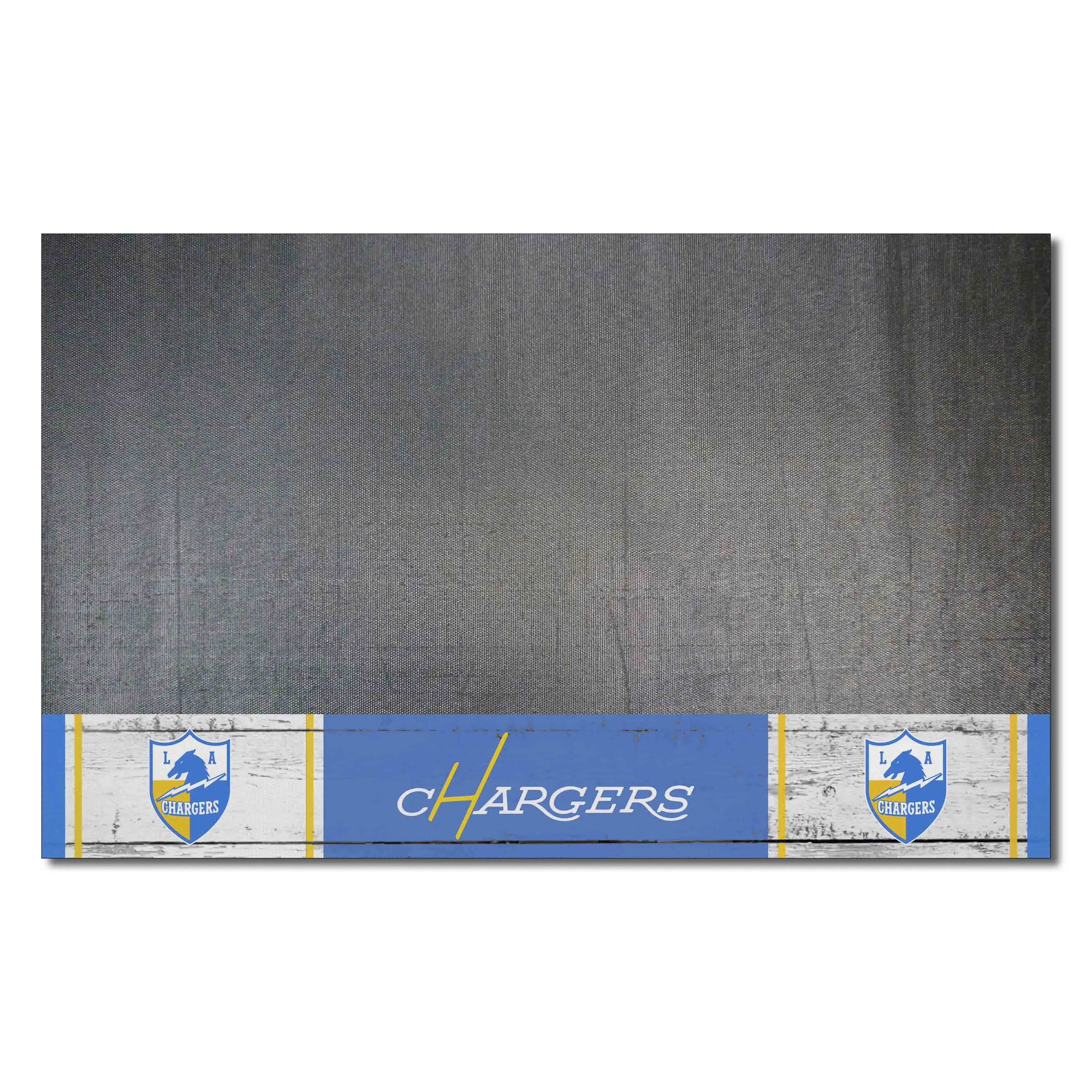 Los Angeles Chargers Vinyl Grill Mat - 26in. x 42in., NFL Vintage